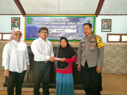 Hari Rabu Wage, BLT-DD Desa Jajar Bulan Nopember 2023 disalurkan